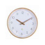 Nástěnné hodiny Hortree - dřevěné, průměr 30 cm