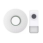 Zvonek bezdrátový GETI 105 W - bílý