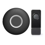 Zvonek bezdrátový GETI 105 B - černý