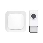Zvonek bezdrátový GETI 106 W - bílý