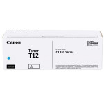 Originální toner Canon T12  - azurový