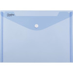 Zakládací pouzdro s drukem - A5, světle modré
