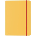 Desky chlop.,gumič.,kapsaLeitz Cosy,A4,žluté,1 ks