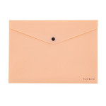 Zakl.pouzdro s drukem Pastelini - A4,meruňkové,1ks