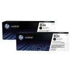 HP toner 83A/Black/2x1500 stran/2-pack