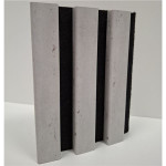 Akustický panel na filcu - 2,08 m2, folie, beton