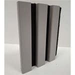 Akustický panel na filcu - 2,08 m2, folie, světle