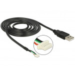 Delock Module Cable USB 2.0 A male > 5 pin camera plug V5 1.5 m 