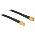 Delock Antenna Cable RP-SMA plug > RP-SMA jack CFD200 3 m low loss 