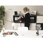 Kapsa, na hřbet šanonu, 46x75 mm, samolepicí, DJOIS