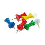 Nástěnkové připínáčky, mix barev, 100 ks