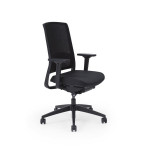 Kancelářská židle All Black - synchro, černá