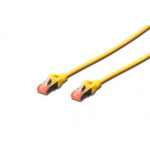 Digitus Patch Cable, S-FTP, CAT 6, AWG 26, žlutý 3m