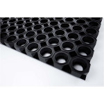 Venkovní rohož Structura, 150 x 100 cm - gumová, č