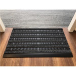 Vnitřní rohož Matador Tex/Brush, 76 x 46 cm - čern