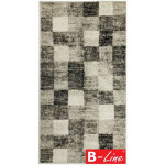 Kusový koberec Square - 190 x 133 cm, béžový/hnědý