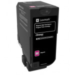 Lexmark CS725 Magenta High Yield Return Programme Toner Cartridge - 12 000 stran