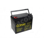 AVACOM Long Baterie 12V 34Ah olověný akumulátor DeepCycle AGM F4