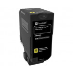 Lexmark toner 74C2HYE / Yellow / 12 000 stran / corporate 