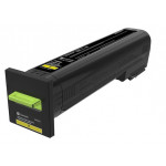 Lexmark CX825, CX860 Yellow Extra High Yield Return Program Toner Cartridge - 22 000 stran