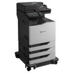 Lexmark CX825dte color laser MFP, 52/52ppm, síť, duplex, dotykový LCD, DADF, fax, HDD + 2x zásobník 