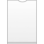 Samolepicí kapsy na pořadače,10,2x5,5 cm,10 ks