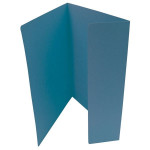 Papír.desky s 1 chlopní HIT Office A4  modré, 20ks