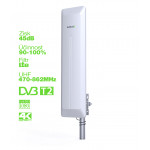 EVOLVEO HDO, aktivní venkovní DVB-T/T2 anténa, 45dB