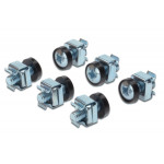 Digitus montážní šroubky, podložky a matice M6,  50 ks