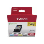 Sada Inkoustů Canon CLI-581 XXL, 4 barvy