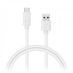 CONNECT IT Wirez USB C (Type C) - USB, tok proudu až 3A !, bílý, 2 m