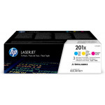 HP toner 201X/CMY/3x2300 stran/3-pack