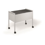 Pojízdný vozík ECO 80 A4, světle šedá