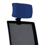 Opěrka hlavy k židli Omnia, modrá