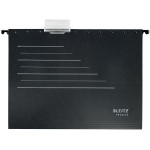 Ekologické závěsné desky Leitz - bez bočnic, černé