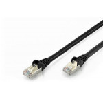Ednet Patch kabel, CAT6, RJ45 samec/samec, 3,0 m, S-FTP, AWG 27/7, LSZH, černý