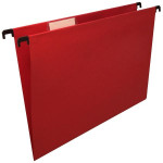 Závěsné papírové desky červené, 25 ks