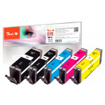 PEACH kompatibilní cartridge Canon PGI-570XL/CLI-571XL MultiPack, bk, pbk, c, m, y