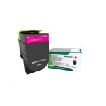 Toner Lexmark 71B20M0, purpurový