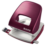 LEITZ Stolní děrovačka  NeXXt STYLE 5006, granátově červená
