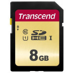 Transcend 8GB SDHC 500S (Class 10) UHS-I U1 (Ultimate) MLC paměťová karta