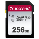 Transcend 256GB SDXC 300S (Class 10) UHS-I U3 V30 paměťová karta, 100 MB/s R, 40 MB/s W