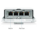 Ubiquiti N-SW, NanoSwitch, Outdoor 4-Port PoE Passthrough Switch