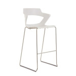 Barová židle Aoki Bar - bílá