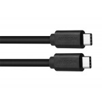 AVACOM Datový a nabíjecí kabel USB Type-C - USB Type-C, 100cm, černá
