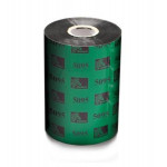 Zebra Resin Ribbon, 64mmx74m (2.52inx242ft), 5095; High Performance, 12mm (0.5in) core, 12/box