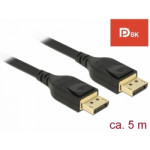 Delock DisplayPort kabel 8K 60 Hz 5 m DP 8K certifikováno