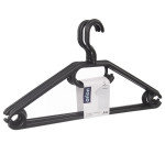 Ramínko plastové, otočné - 5 ks v balení, černé