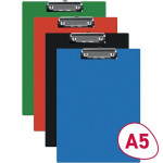 Psací podložka s klipem Q-Connect, A5, mix barev