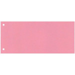 Papírový rozřazovač 1/3 Q-Connect, růžový, 100 ks